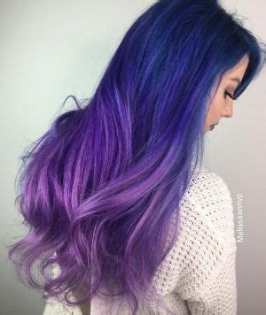 Hair color purple cool hair color purple ombre purple hair tips hidden hair color purple hair streaks violet hair colors pastel amethyst purple unicorn hair extensions, mermaid hair extensions, human hair. 6 Blue Ombre Hair Ideas for a Really Special Look