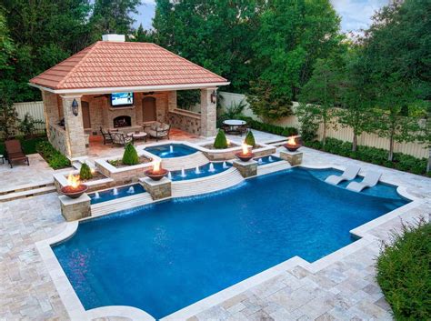Making Your Dream Designs Come True Pool Houses Indoor Pool Design Backyard Pool Landscaping