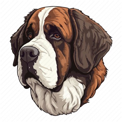 Dog Pet Puppy Animal Breed St Bernard Dog Canine Icon Download