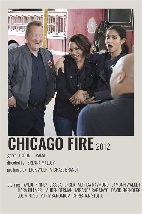 Chicago Fire By Cari Chicago Fire Chicago Shows Indie Movie Posters