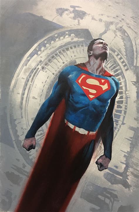 Superman Gabriele Dellotto Dc Comics Heroes Superman Superhero