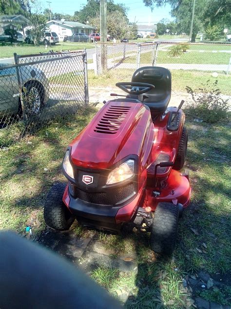 Craftsman T2200 Riding Lawn Mower For Sale In Plant City Fl Offerup