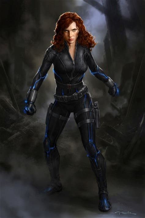 Avengers Age Of Ultron Costume Updates Elizabeth Olsen