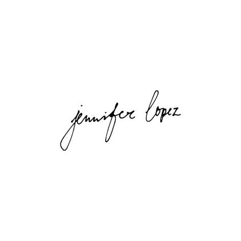 Passion Stickers Music Signature Jennifer Lopez Autocollant Mural