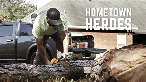 Retrax Bed Cover And Stihl Chainsaws Help Man Save His Community Youtube
