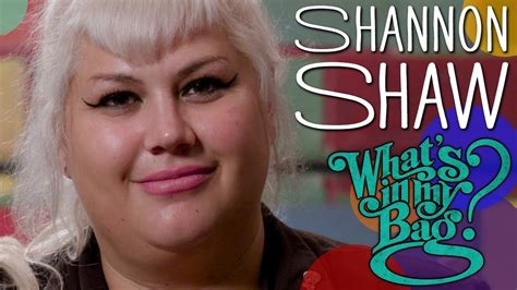 Shannon Shaw Whats In My Bag Youtube