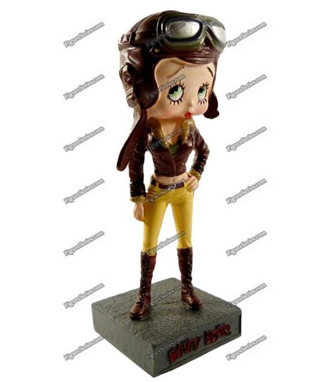 Betty Boop Aviator Airplane Vintage Pin Up Sexy Resin Figure