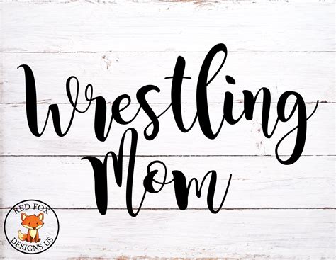 Wrestling Mom SVG Wrestling teamSVG Easy Cricut Cutting | Etsy