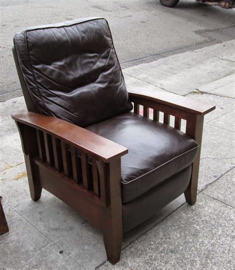 Click below pricing tab for sale price, questions, or call. UHURU FURNITURE & COLLECTIBLES: SOLD Mission Style Leather ...
