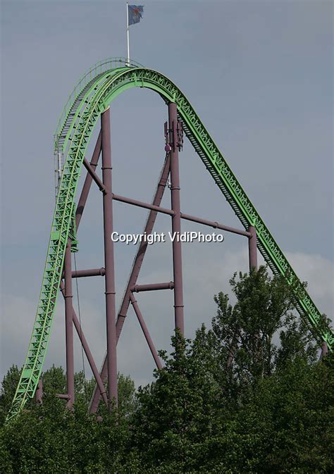 It was mainland europe's second intamin mini hyper rollercoaster. Goliath Walibi World | Vidiphoto