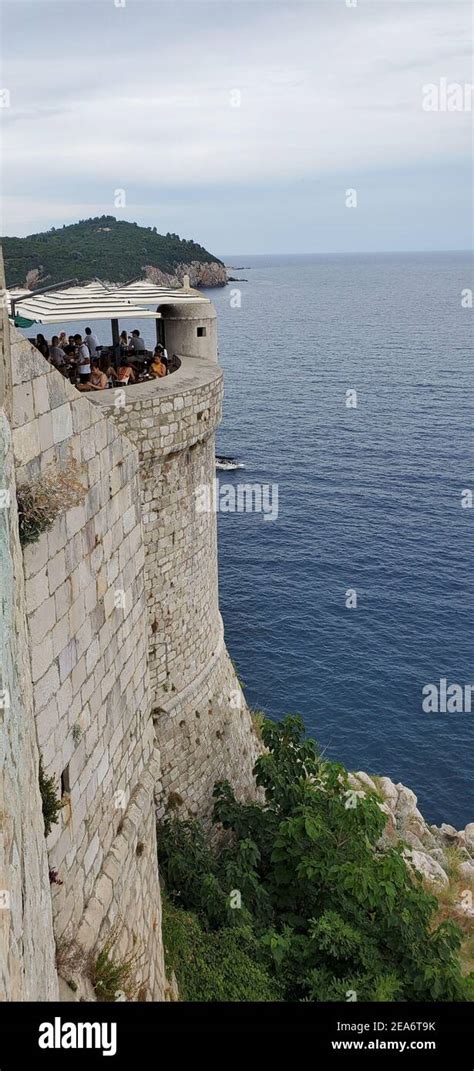 Spectacular Views Of Port Of Dubrovnik Croatia Where Game Of Thrones
