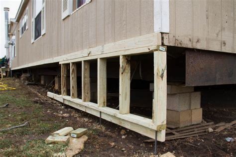 Duraskirt™ solves the problem for log cabin skirting. DIY mobile home skirting | Mobile home exteriors, Mobile ...