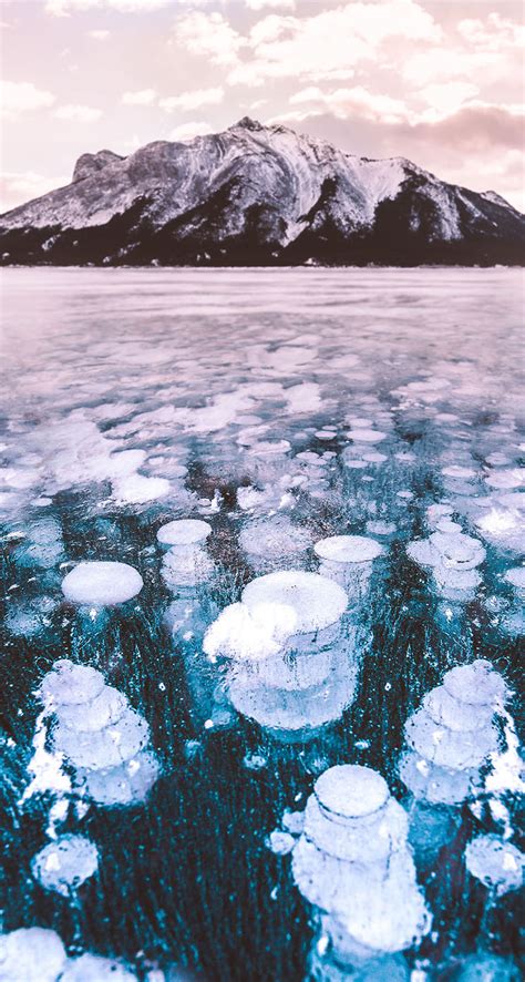 Abraham Lake Canada The Iphone Wallpapers