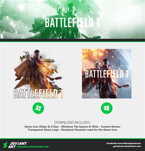 Battlefield 1 Icon Media By Crussong On Deviantart