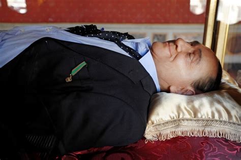 Dead Berlusconi Displayed In Glass Coffin In Rome Italy Magazine