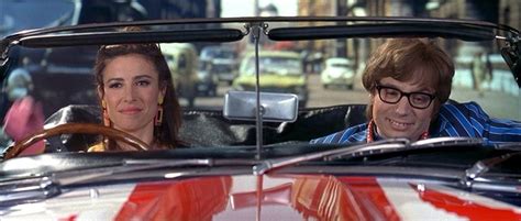 Mike Myers And Mimi Rogers In Austin Powers International Man Of
