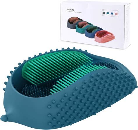 Jialeya Lu Lala Shower Foot Scrubber Portable Manual Foot Massager Cleaner Care