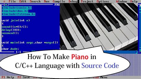 With this book, you'll get a fun introduction to game programming by building five fully playable games of increasing complexity. How to make a Piano Game with source code in C++ programming language - YouTube