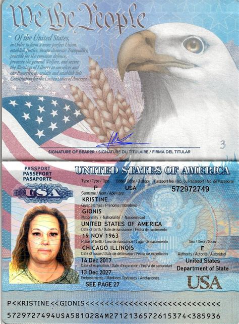 Usa Passport For Sale Buy Real Passports Online Passport Template