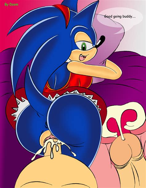 Rule 34 Amy Rose Cosplay Anthro Ass Beige Skin Black Nose Blue Fur Clothes Color Cosplay Cum
