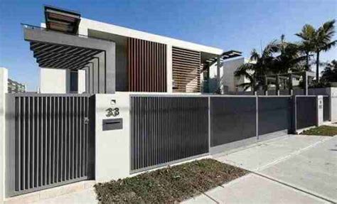 Jika anda menghuni rumah minimalis, tentu anda harus mendesain model pagar minimalis juga. 20+ Desain Pagar Besi Hollow Minimalis Terbaik 2020 ...