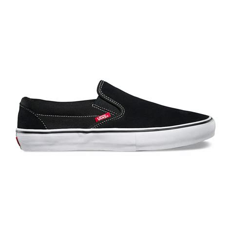 Vans Slip On Pro Skate Shoe Blackwhitegum Boardworld Store