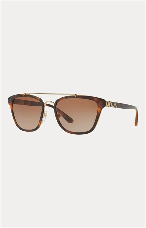Burberry Brown Square Sunglasses