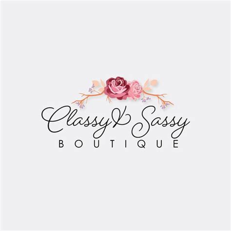 classy and sassy boutique logo design contest