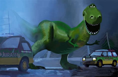 Throw Jurassic Park And Toy Story In A Blender And Heres What You Get