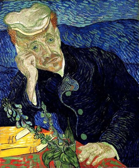 Portrait Of Dr Gachet Ii By Vincent Van Gogh ️ Van Gogh Vincent