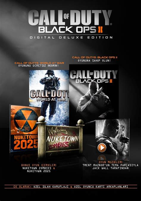Call Of Duty Black Ops Ii Digital Deluxe Edition Türkiyede İlk Kez