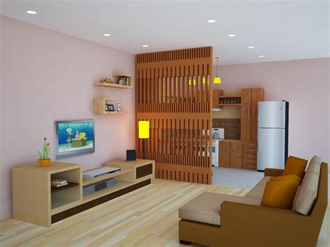 kumpulan desain interior ruang tamu  tv rumah minimalis sobat
