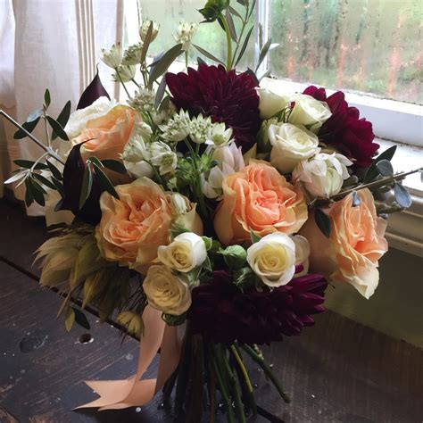 Check spelling or type a new query. Burgundy, Peach And White Wedding Flowers - Floral Artistry