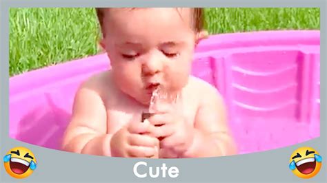 Fun And Fail Cutest Baby Playing Water Moments 2 Youtube