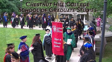 Chestnut Hill College School Of Graduate Studies 2019 Commencement