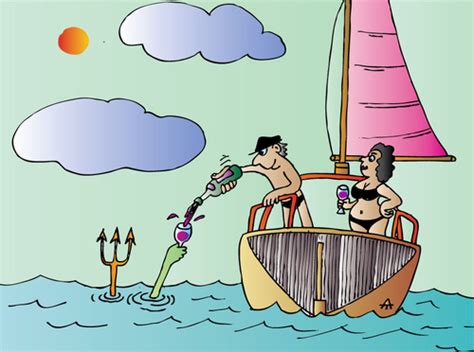 Yacht Von Alexei Talimonov Sport Cartoon Toonpool