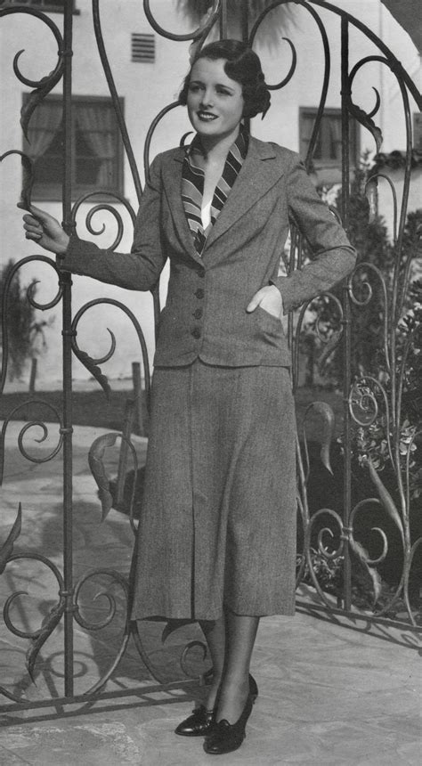 Pin By 1930s1940s Womens Fashion On 1930s Suits 1930s Fashion 30s