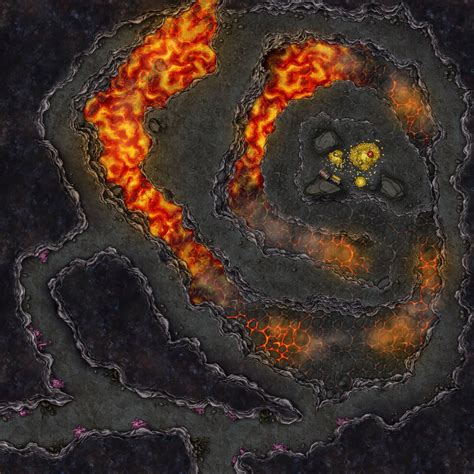 Underground Dragon Lair Inkarnate Create Fantasy Maps Online