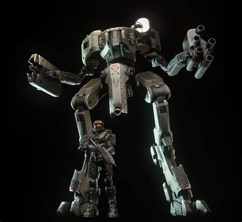 Halo 4 Mantis Concept Art