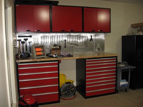 Craftsman Workbench With Pegboard And Drawers Bornmodernbaby