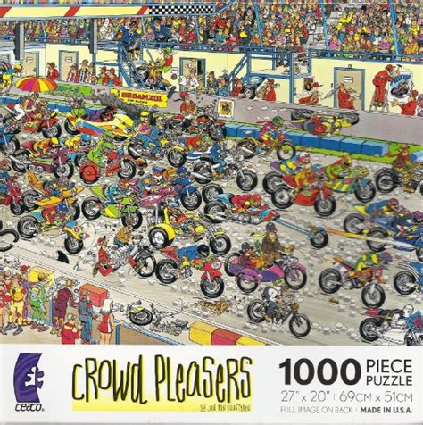 Crowd Pleasers Carnival 1000 Piece Jigsaw Puzzle By Jan Van Haasteren