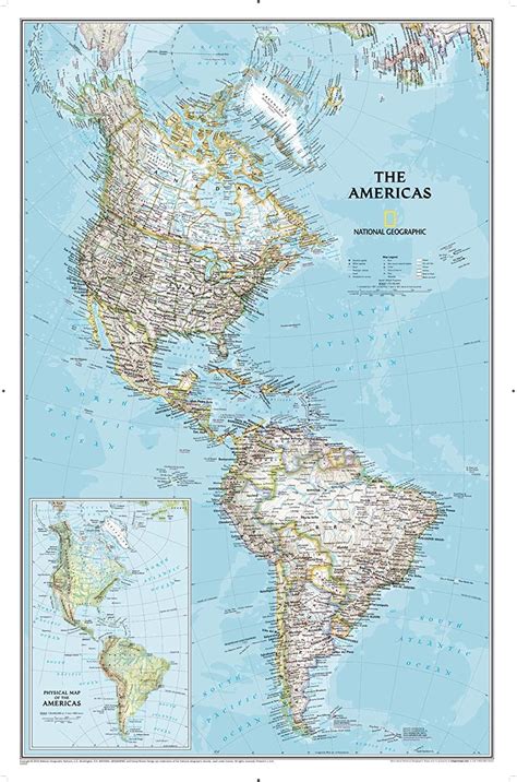 National Geographic The Americas Classic North And South America