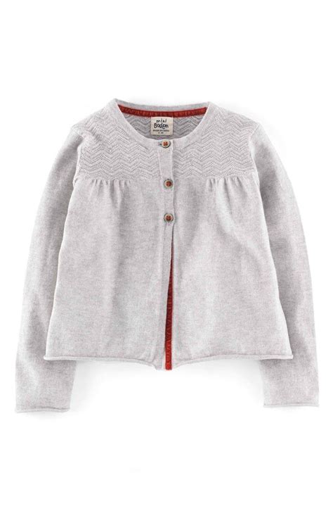 Mini Boden Cotton And Cashmere Cardigan Toddler Little Girls And Big