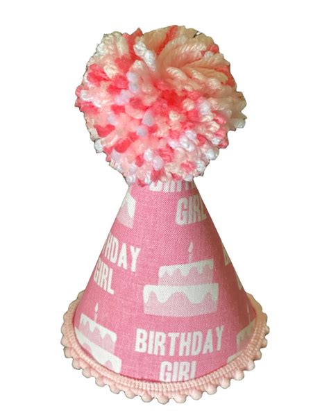 Birthday Girl Hat Pink Bark Avenue Couture