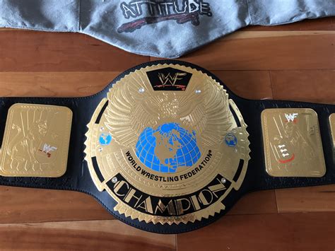 WWF Replica Championship Belt w/ Signatures : whatsthisworth