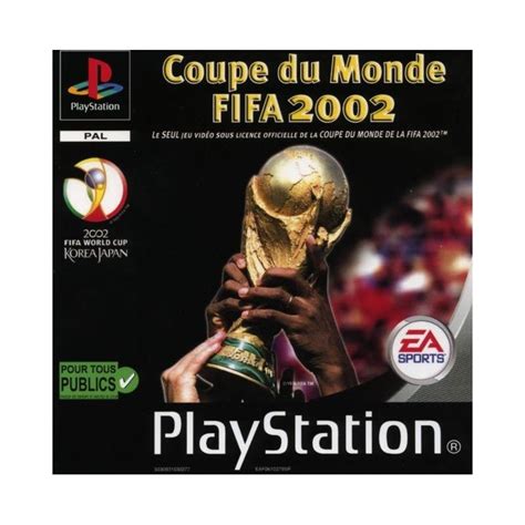 Jeu Ps1 Coupe Du Monde Fifa 2002 Sodgames