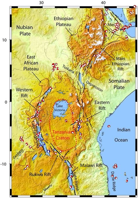 The great rift valley is a series of connected rift valleys. The East African Rift System is a 5,000 km long series of ...
