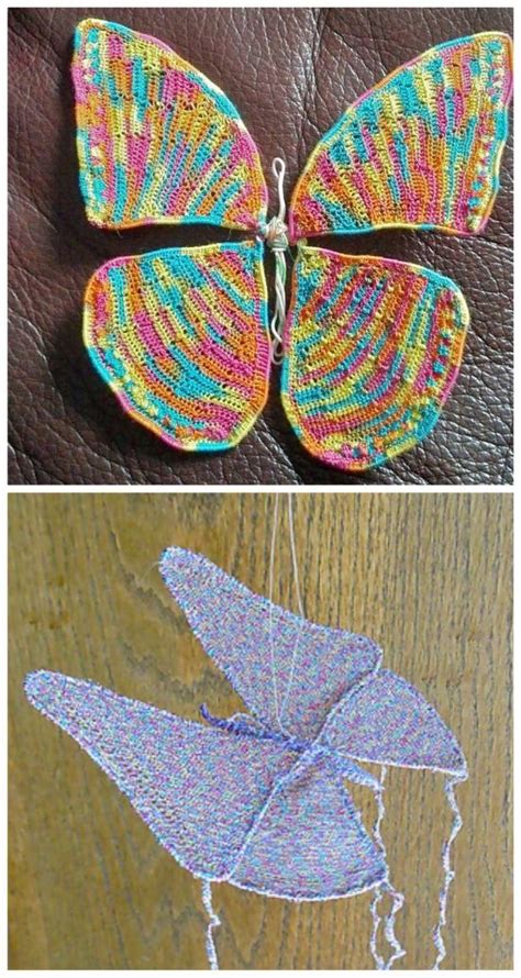 Youll Love These Crochet Butterflies The Whoot Crochet Butterfly