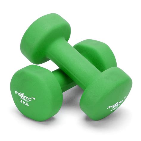 Buy Maximo Fitness Neoprene Dumbbell Weights Sold As One Pair 05kg