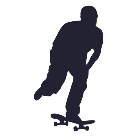 Skateboard Sport Silhouette 2 Transparent Png And Svg Vector File